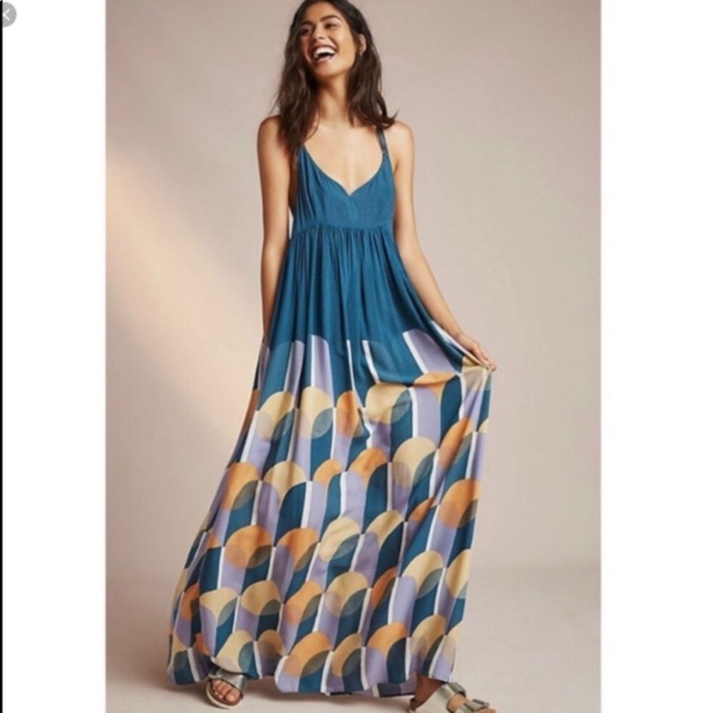 Anthropologie Carla Weeks maxi dress